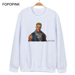 Sweatshirts Men Fortnite Printed Oversized