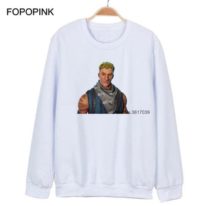 Sweatshirts Men Fortnite Printed Oversized