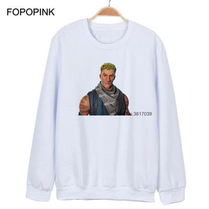 Sweatshirts Men Fortnite Printed Oversized