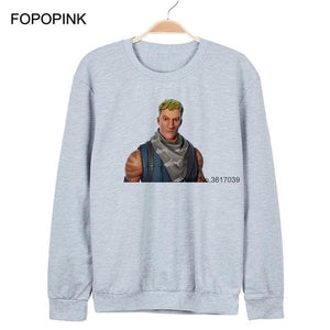 Sweatshirts Men Fortnite Printed Oversized
