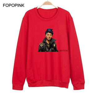 Sweatshirts Men Fortnite Printed Oversized
