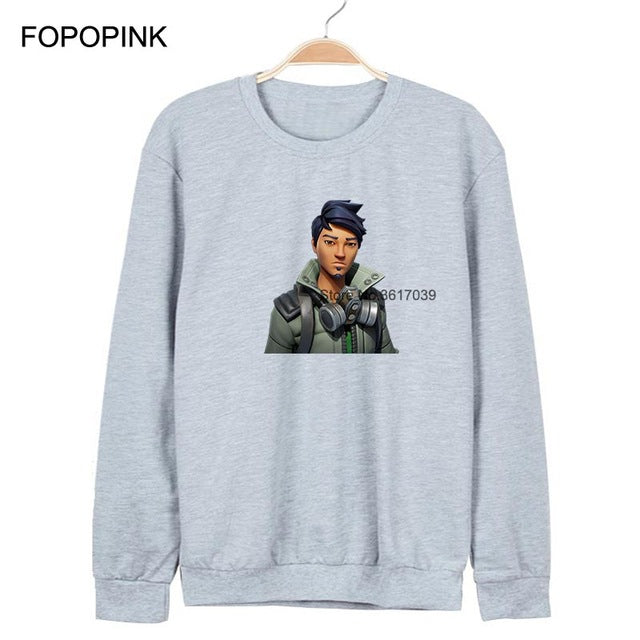 Sweatshirts Men Fortnite Game Hero