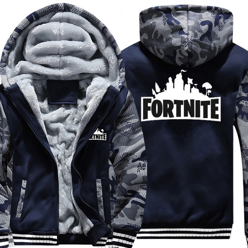 NEW Arrival  Fortnite  Winter Camouflage Men Hoodies