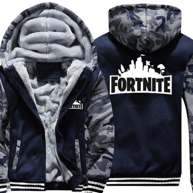 NEW Arrival  Fortnite  Winter Camouflage Men Hoodies