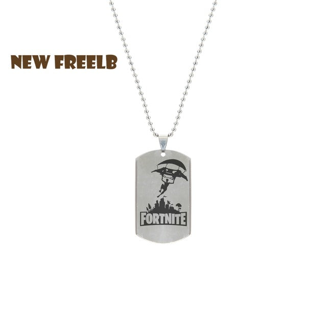 Hot Game Fortnite Battle Royale Weapon Necklace