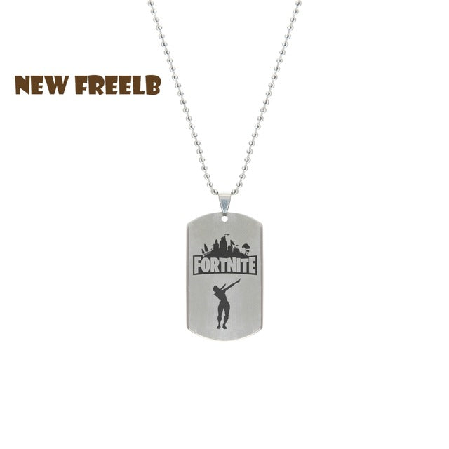 Hot Game Fortnite Battle Royale Weapon Necklace
