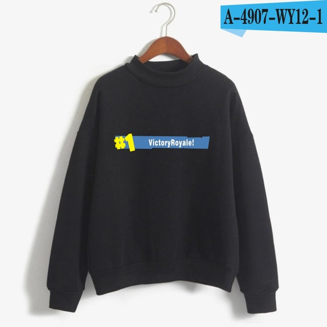 Fortnite Pullovers Casual Hoodies Hip Hop Outwear