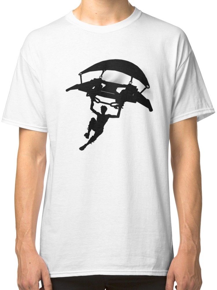 Fortnite Battle Royale Glider Men's White T-Shirt