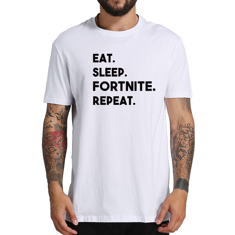 Eat Sleep Fortnite Repeat  Tee Shirt